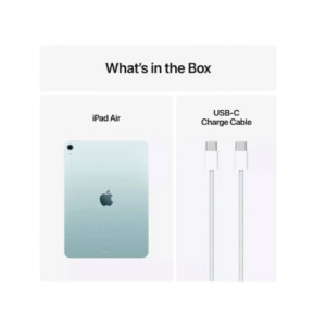 iPad Air 13″ M3 Wi-Fi 128 Go – Bleu — vue 3