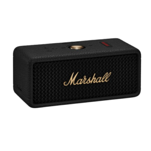 Marshall Emberton III Portable Bluetooth Speaker (Black & Brass) — vue 2