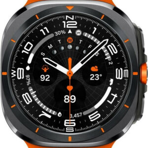 Samsung Galaxy Watch Ultra 2025 gris titane — vue 3