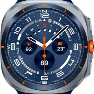 Samsung Galaxy Watch Ultra 2025 bleu titane — vue 3