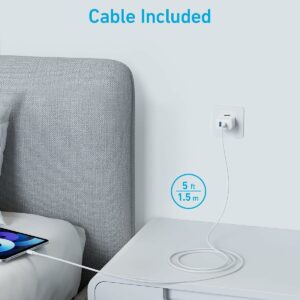 Anker Charger, 20W, 2-Port USB-C, with Cable — vue 4